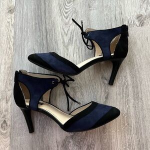 Alex Marie 2 tone suede shoes-7